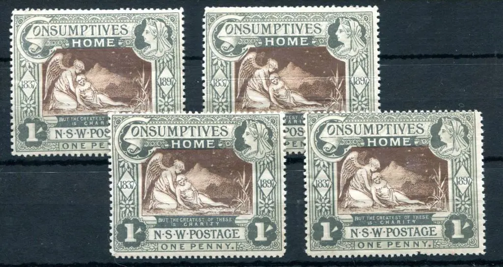 1897 1/- Diamond Jubilee/Consumptive Homes charity ... Image 1++