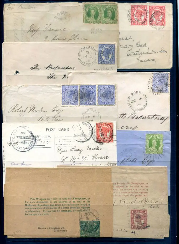 1872 Rockhampton to Scotland, 1877 Bowen to ... Image 1++