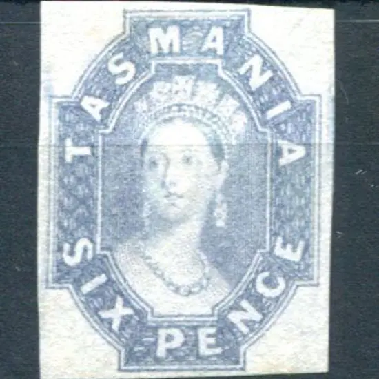 1865 6d slate violet Chalon with, 4 clear margins. ...