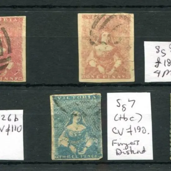 1850-1859 Half Lengths used selection with lovely ...