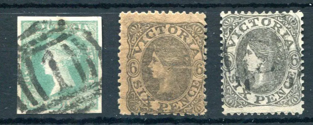 1854/55 2/- dull bluish green with 4 broad margins ... Image 1++
