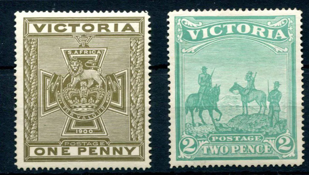 1900 Empire Patriotic Fund - Anglo-Boer War pair. ... Image 1++