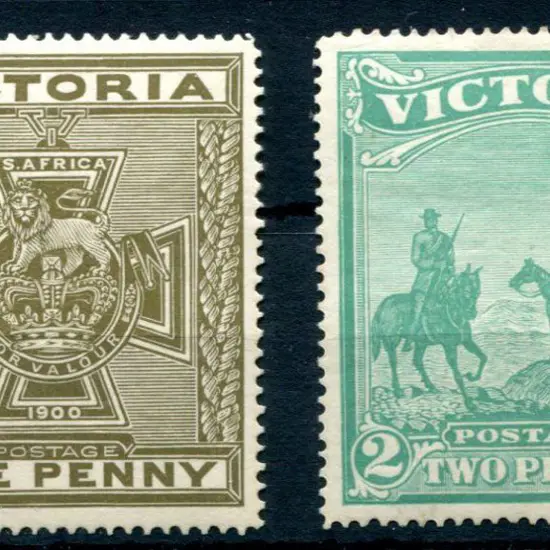 1900 Empire Patriotic Fund - Anglo-Boer War pair. ...