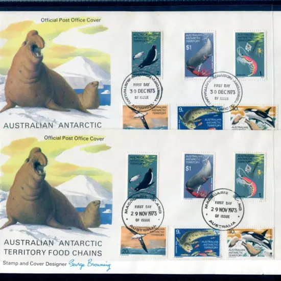 1973 1c to $1 Territory Food Chains set of 12 on ...