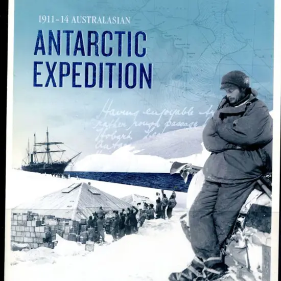 2014 "Antarctic Expedition" commem sheetlet pack ...