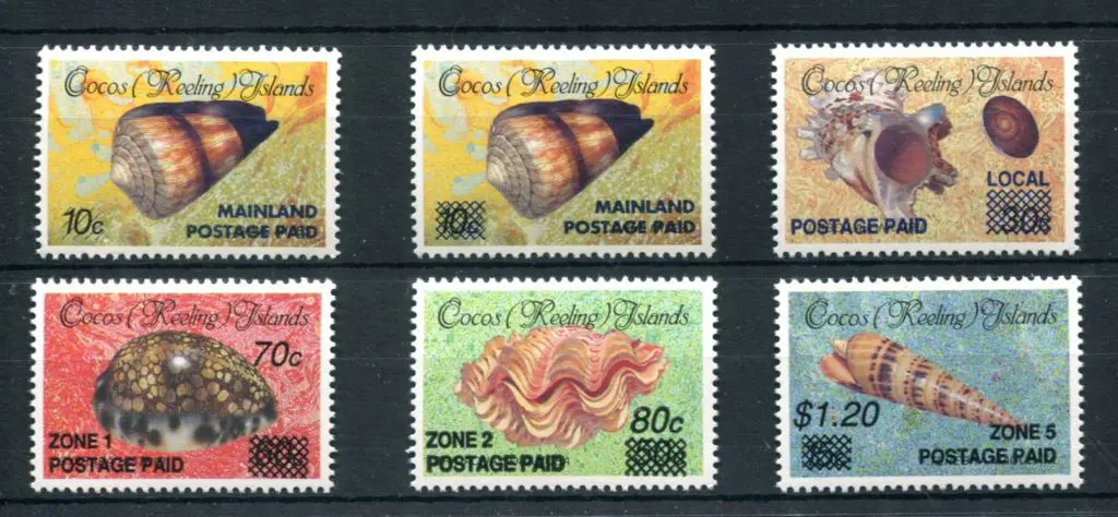 1990/91 Locals & Postage Paid Provisional ovptd ... Image 1++