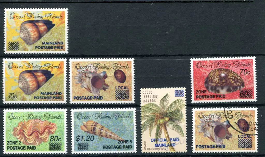 1990/91 Locals & Postage Paid Provisional ovptd ... Image 1++