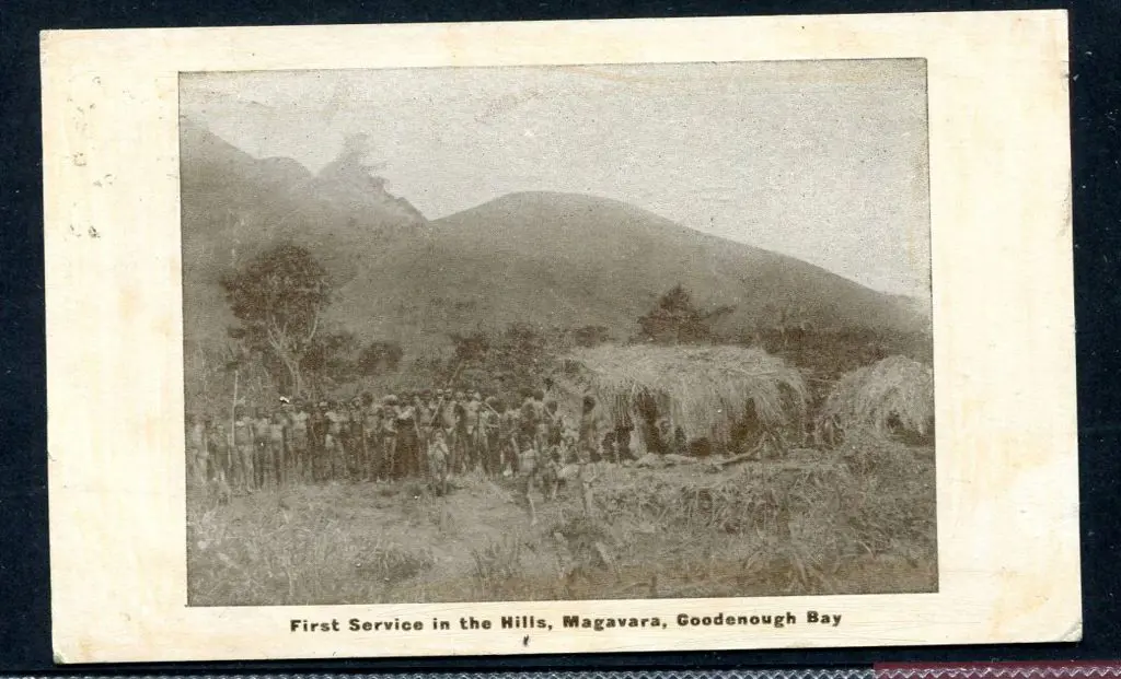 1908 (13th July) "First Service in the Hills, ... Image 1++