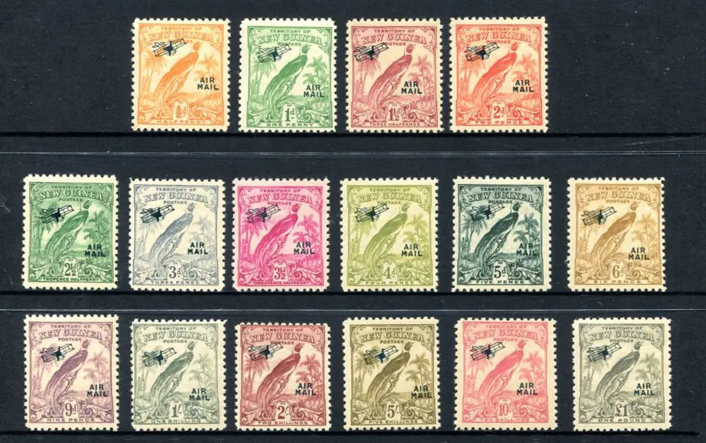 1932 ½ to £1 set of 16 undated Airmails. Fine MUH. ... Image 1++