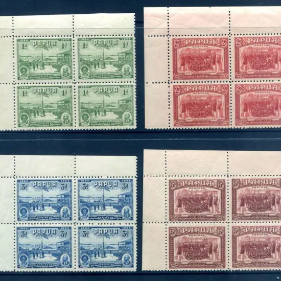 1934 British Protectorate Anniv set of 4 in MUH ...