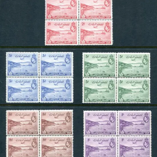 1938 50th Anniv British Possession set of 5 in MUH ...
