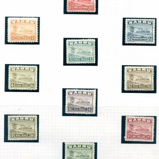 1924/48 SS "Century" set of 14 to 10/- on shiny ...