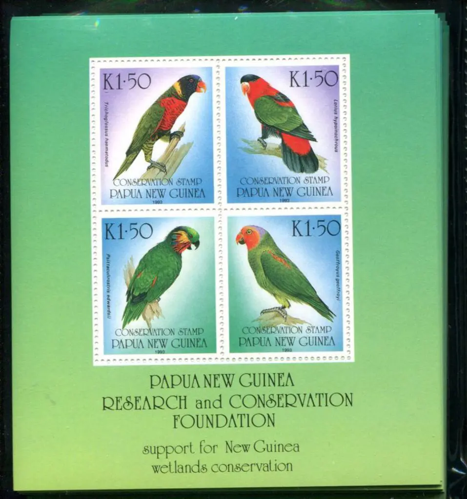 1993 K6 PNG Endangered Parrots "Research & ... Image 1++