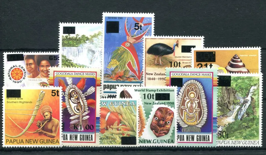 1994 Emergency ovpts set of 11 fine MUH. SG ... Image 1++