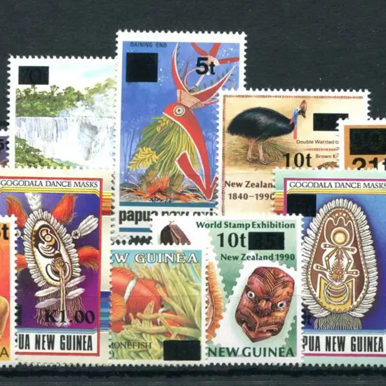 1994 Emergency ovpts set of 11 fine MUH. SG ...