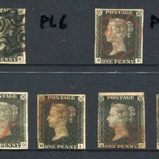 1840 1d blacks fine used selection from vendors ...