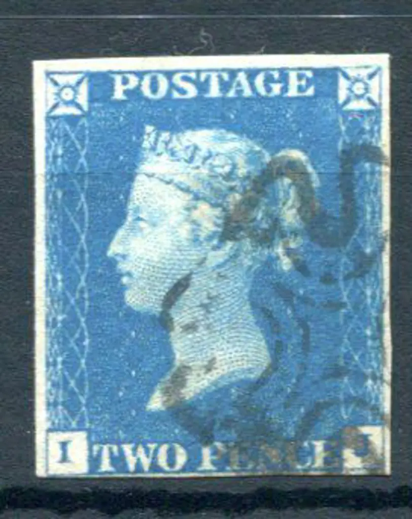 1840 2d blue fine used by neat partial Maltese ... Image 1++