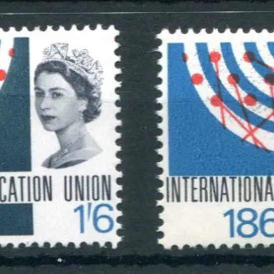 1965 1/6d ITU with "light pink omitted" with ...