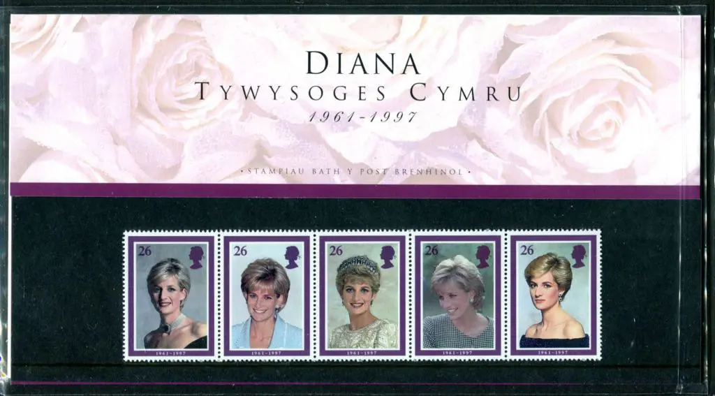 1997 Princess Diana Presentation Pack in Welsh. ... Image 1++