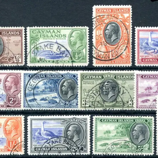 Cayman Islands 1935 KGV Pictorials to 10/- set of ...