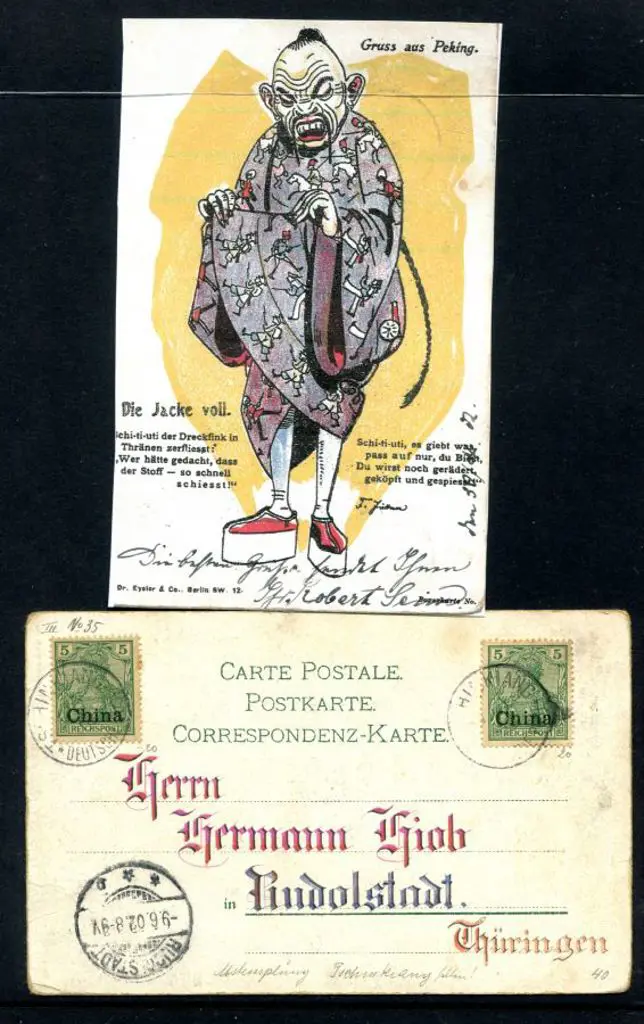 China - German post offices 1902 (1st May) ... Image 1++