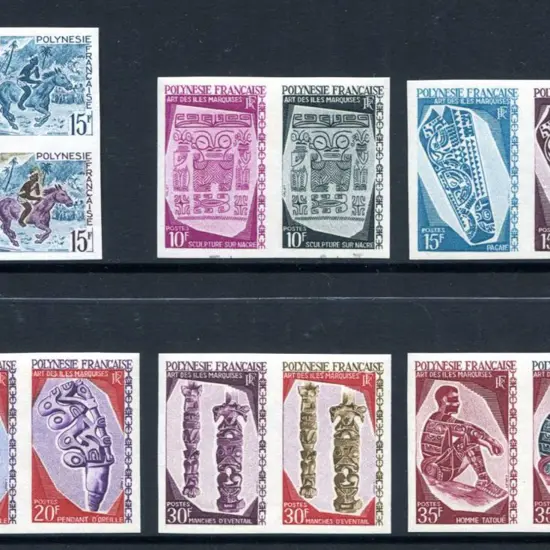 French Polynesia 1967 Ancient Art of the Marquesas ...