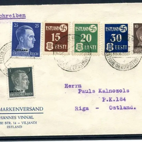 Germany-Third Reich 1942 (27th Mar) German Occ ...
