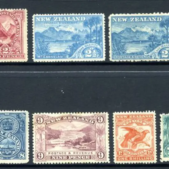 New Zealand 1898 Pictorials similar to the above ...