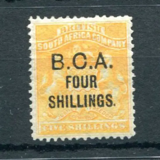 Nyasaland 1892/95 "B.C.A." surcharges. Couple of ...