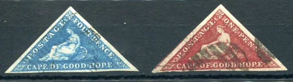 South Africa - Cape of Good Hope 1863/64 1d deep ... Image 1++