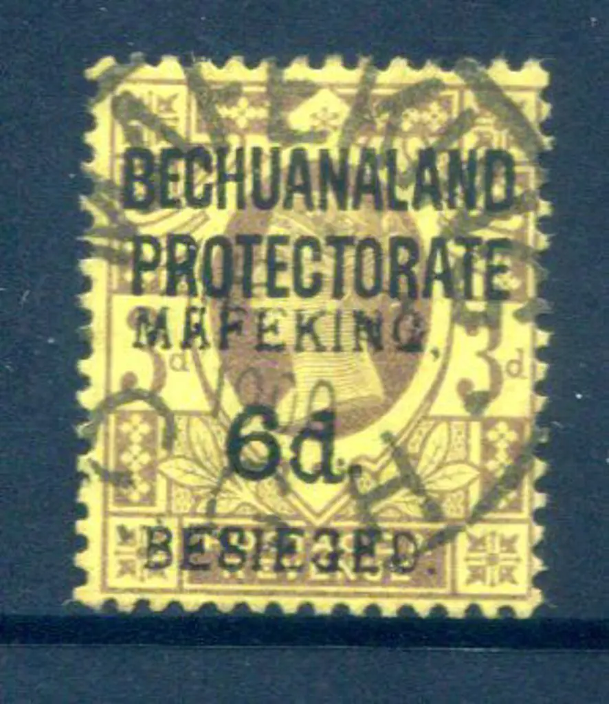 South Africa - Mafeking Siege 1900 3d GB QV ovptd ... Image 1++