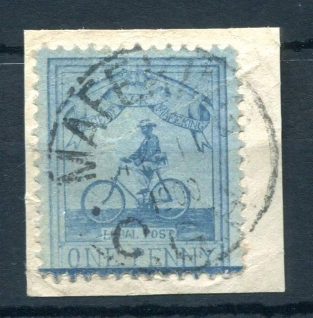South Africa - Mafeking Siege 1900 1d pale blue on ... Image 1++