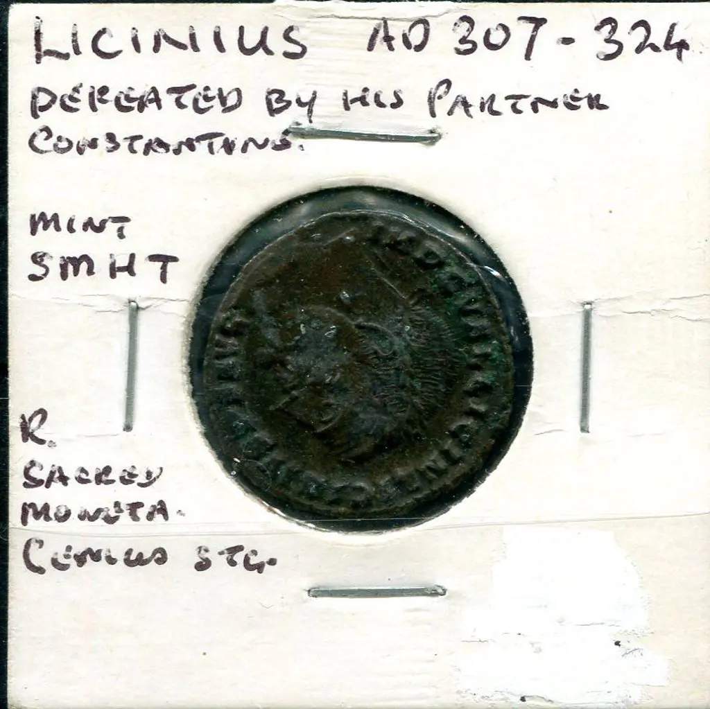 307-324AD Licinius Ant. vF Image 1++