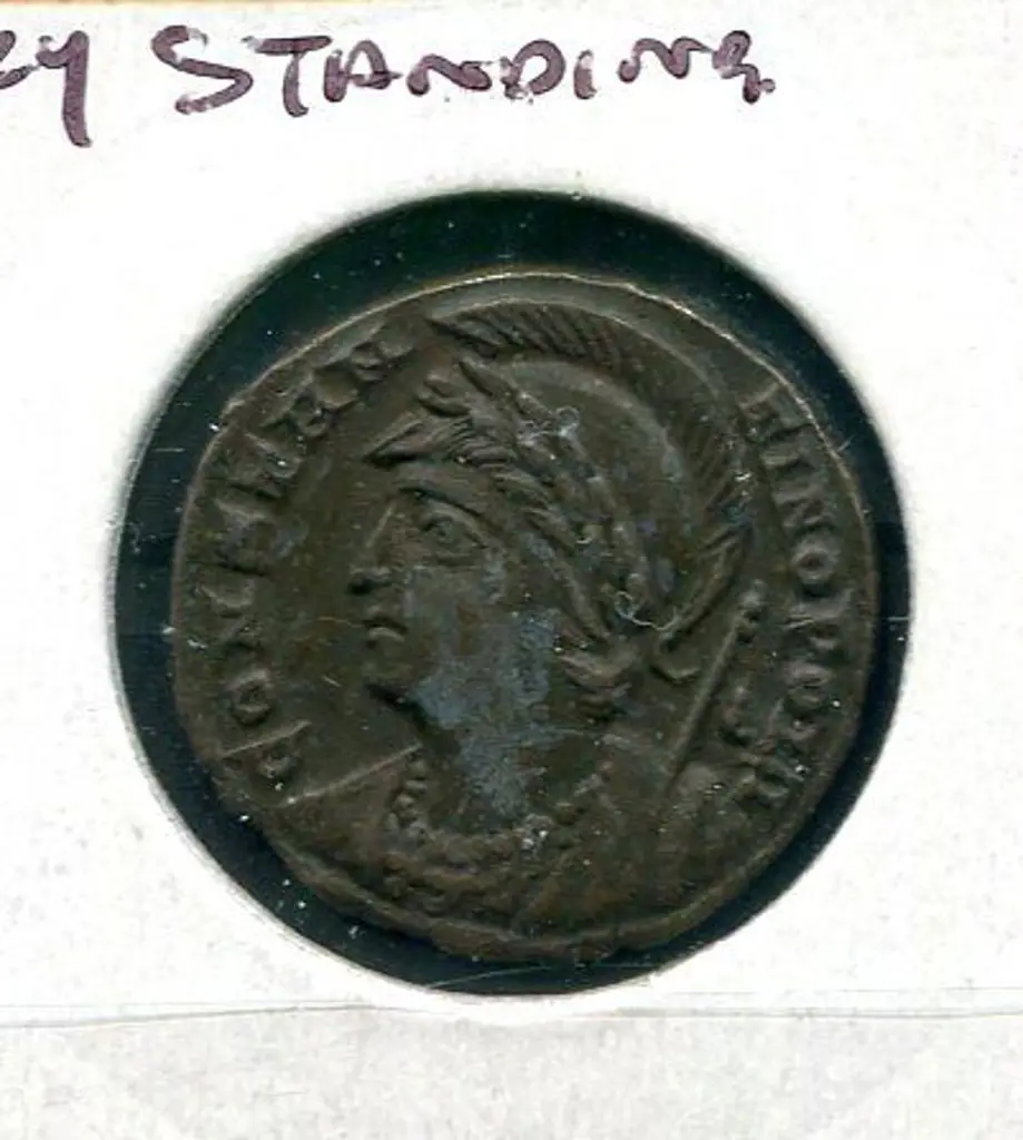 307-337AD Constantine Victory Standing Image 1++