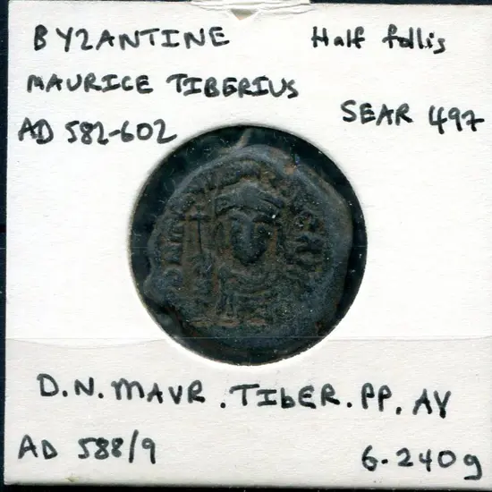 582-602AD Byzantine Maurice Tiberius