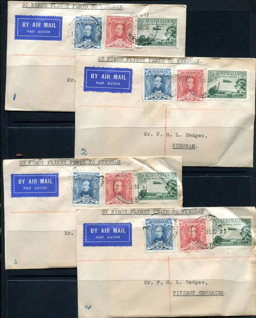 1930 (13th July) Perth to Wyndham & Perth to ... Image 1++