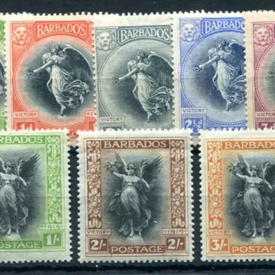 Bahamas 1920/21 Victory set to 3/- incl both wmks ...