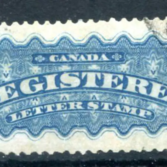 Canada 1875/92 8¢ dull blue Registered Letter ...