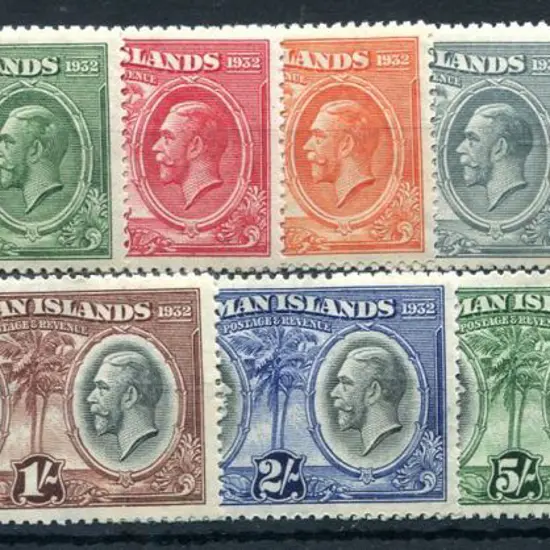 Cayman Islands 1932 Justices & Vestry set of 12. ...