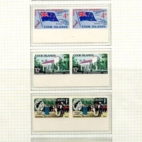 Cook Islands 1965 Internal Self Government set of ...