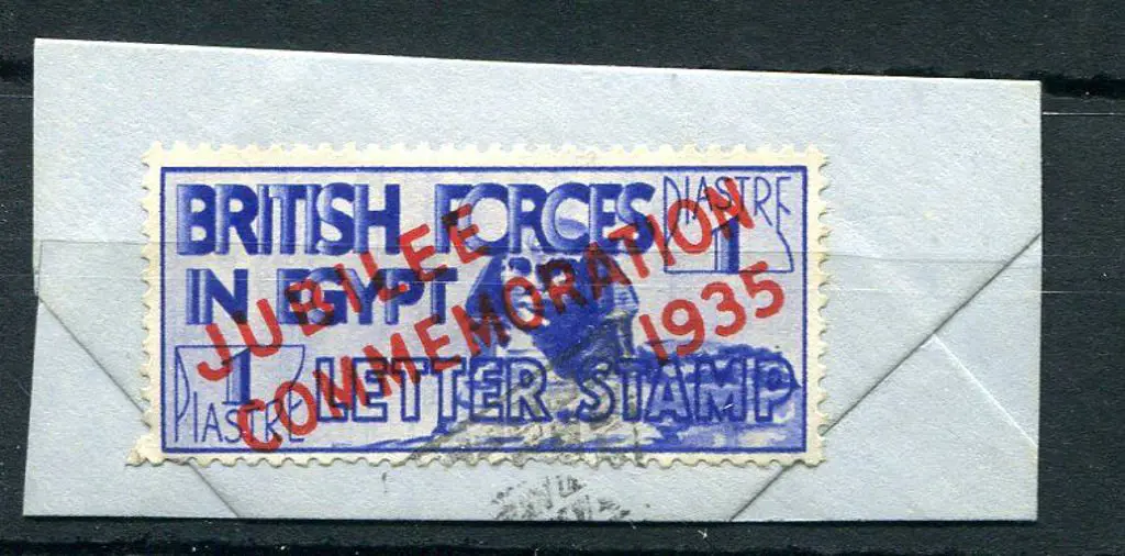 Egypt 1938 "Jubilee Commemoration 1935" ovpt ... Image 1++
