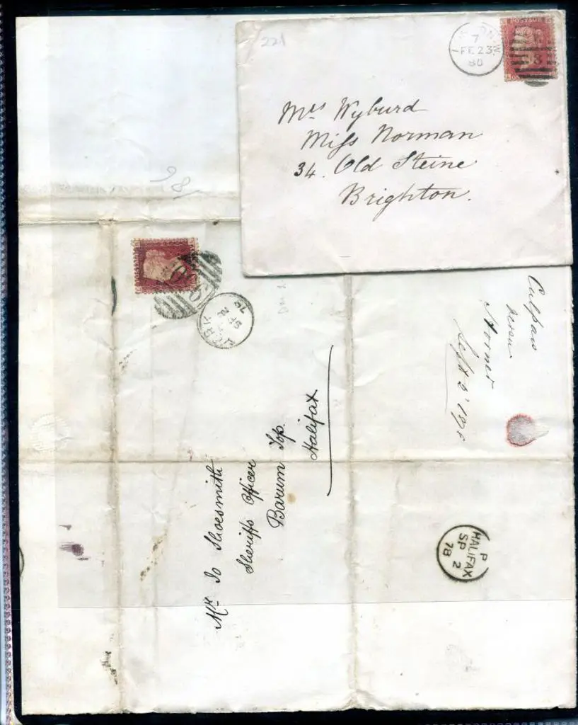 Great Britain 1834 London to Edinburgh pre-stamp ... Image 1++