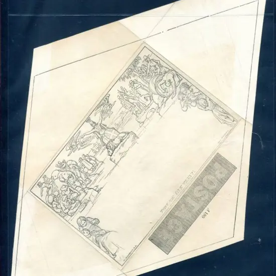 Great Britain 1840 1d Mulready Envelope. Unused ...