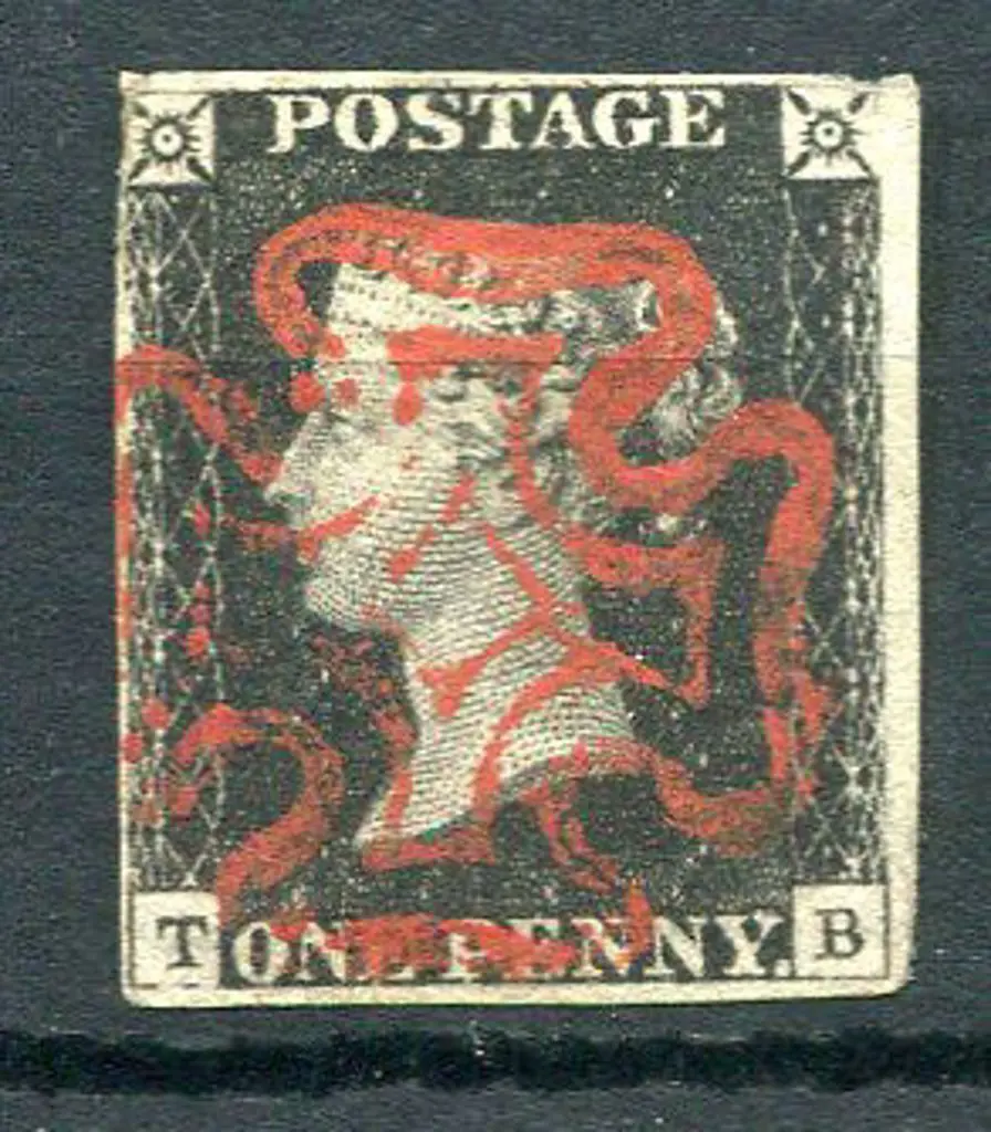 Great Britain 1840 1d black superb used with bold ... Image 1++