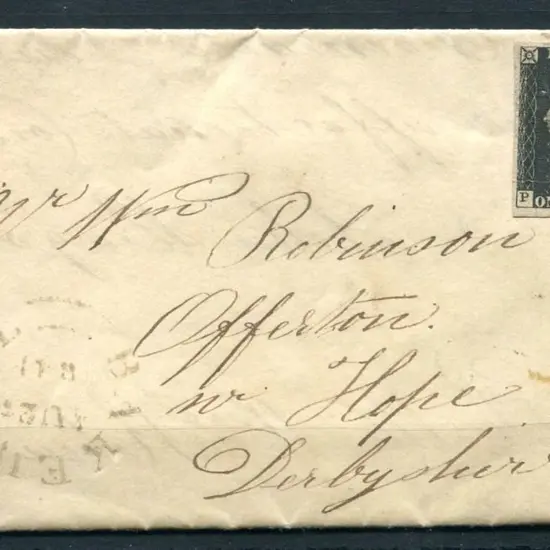 Great Britain 1840 1d black (verging on ...