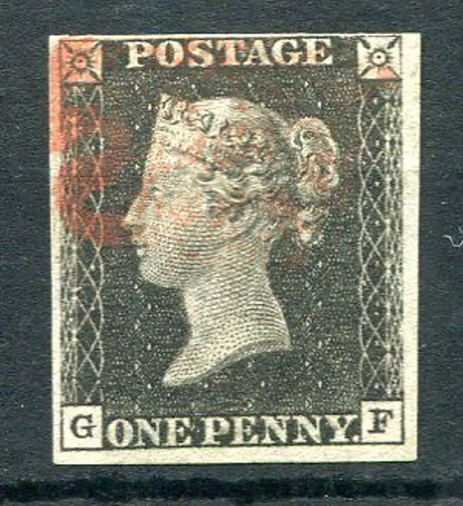 Great Britain 1840 1d grey-black (worn plate) with ... Image 1++