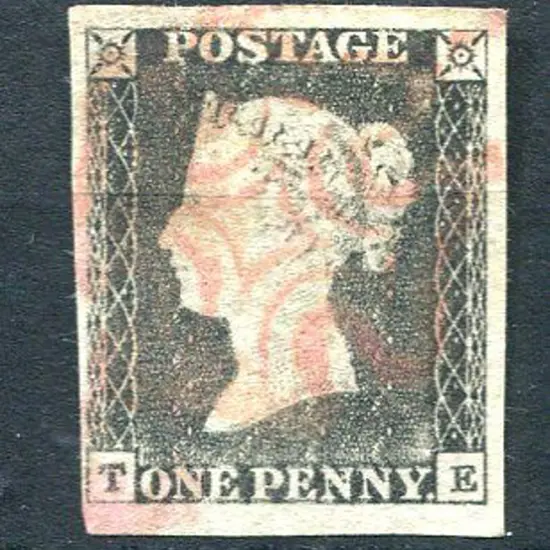 Great Britain 1840 1d grey-black (worn plate) ...