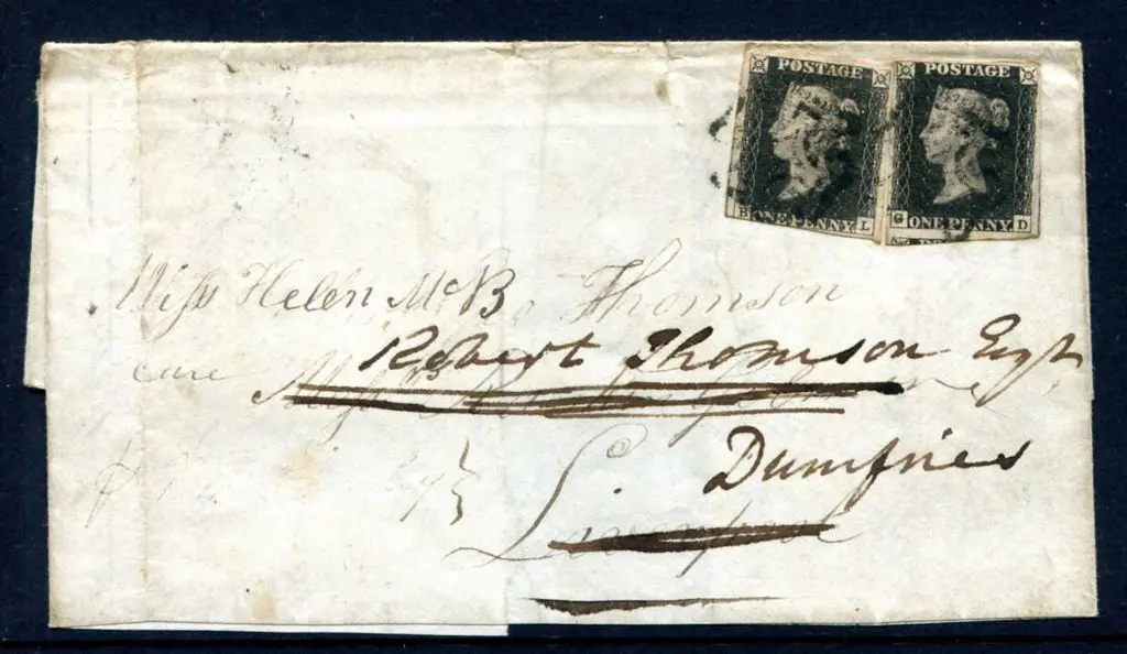 Great Britain 1841 (16th Feb) Liverpool addressed ... Image 1++