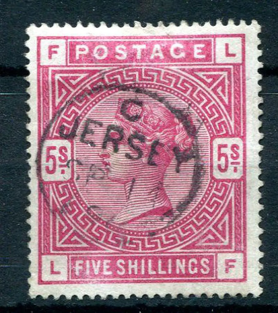 Great Britain 1883/83 5/- crimson QV fine used ... Image 1++