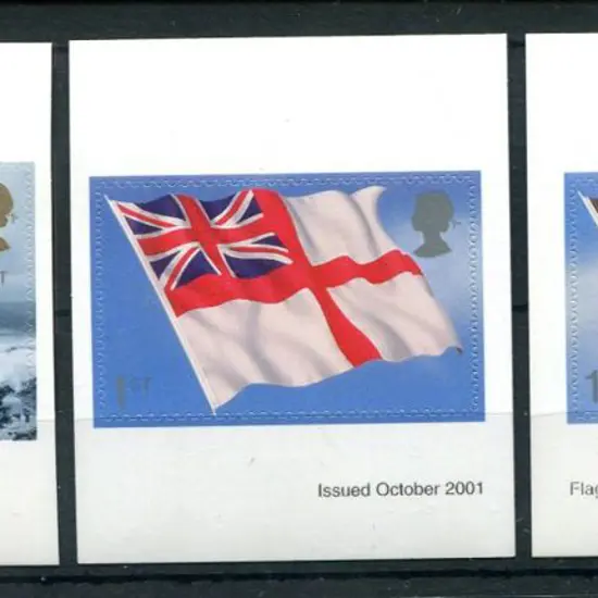 Great Britain 2001 Royal Navy Submarine & Flags ...